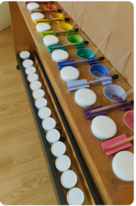 Palette de peinture pour art-thérapie